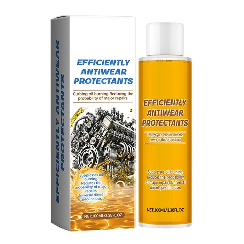 Engine anti-wear protectant, engine oil break-in protectant, engine maintenance oil additive